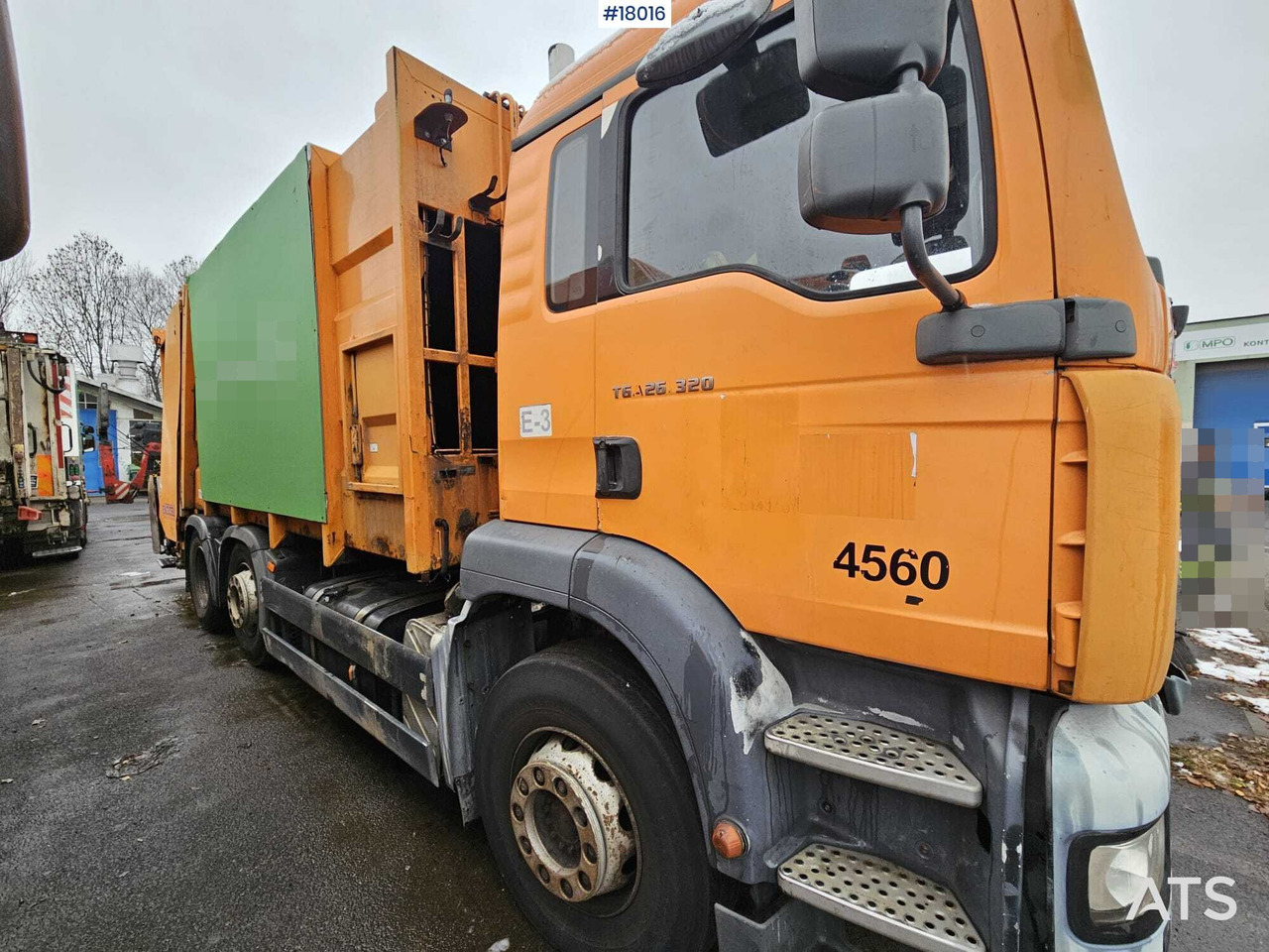 Truck MAN TGA 26.320 (2007) with EKOCEL MEDIUM XL garbage truck body. - Camión de basura: foto 4 Truck MAN TGA 26.320 (2007) with EKOCEL MEDIUM XL garbage truck body. - Camión de basura: foto 4