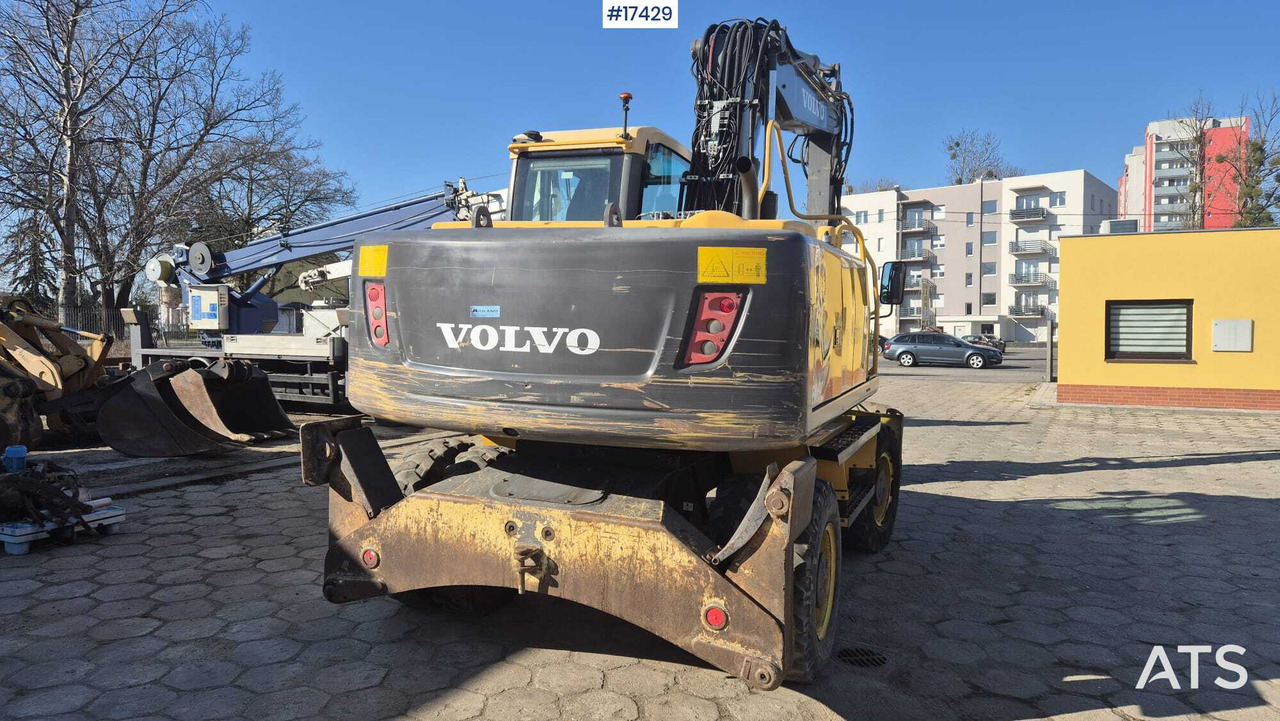 Leasing de  Wheel Excavator VOLVO EW160C (2010) Wheel Excavator VOLVO EW160C (2010): foto 8
