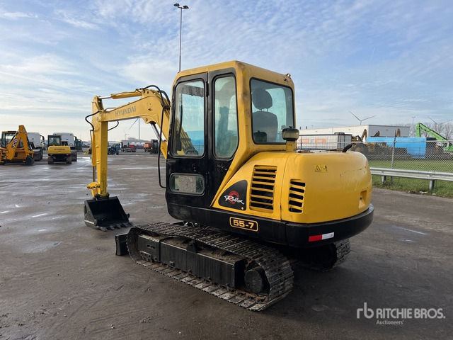 2011 Hyundai R55-7 Mini Excavator: <6.6t - Miniexcavadora: foto 2 2011 Hyundai R55-7 Mini Excavator: <6.6t - Miniexcavadora: foto 2