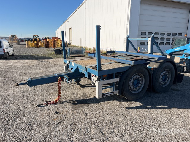 2012 G.S. Meppel T/A T/A ballast trailer (for cr ... Flatbed Trailer - Remolque plataforma/ Caja abierta: foto 1 2012 G.S. Meppel T/A T/A ballast trailer (for cr ... Flatbed Trailer - Remolque plataforma/ Caja abierta: foto 1