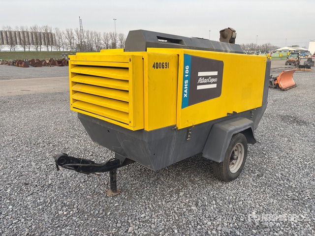 2017 Atlas Copco XAHS186 Mobile (Inoperable) Air Compressor - Compresor de aire: foto 1 2017 Atlas Copco XAHS186 Mobile (Inoperable) Air Compressor - Compresor de aire: foto 1