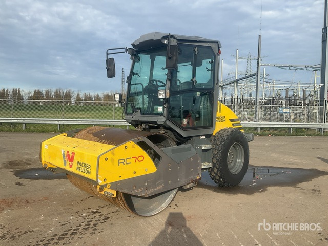 2018 Wacker Neuson RC-70 Gladde trommelpers - Compactador: foto 2 2018 Wacker Neuson RC-70 Gladde trommelpers - Compactador: foto 2