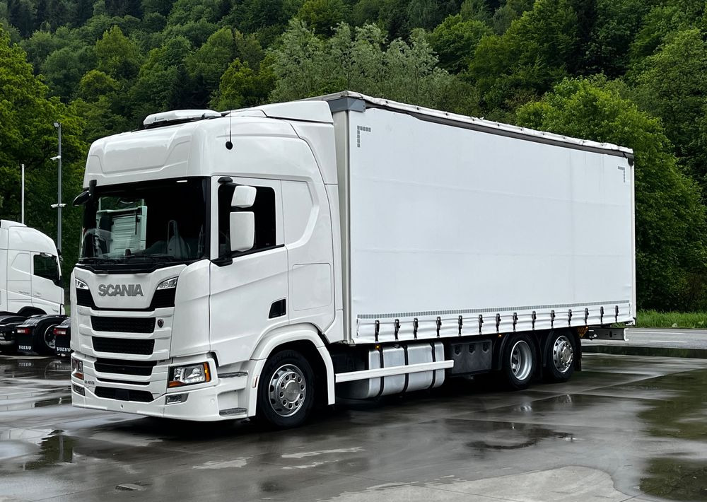 Scania R410 // 2018 Rok 6x2 // Retarder // Automat // Led // Navi // 77 // - Camión lona: foto 1 Scania R410 // 2018 Rok 6x2 // Retarder // Automat // Led // Navi // 77 // - Camión lona: foto 1