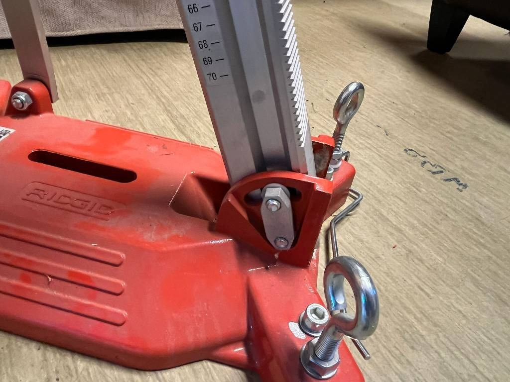 Equipo de construcción Annet RIDGID Base RB 208-3 Diamond core drill: foto 15