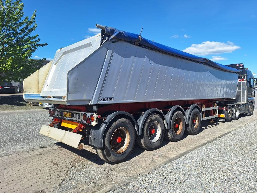 Kel-Berg 4 akslet grus tiptrailer - Semirremolque volquete: foto 1 Kel-Berg 4 akslet grus tiptrailer - Semirremolque volquete: foto 1