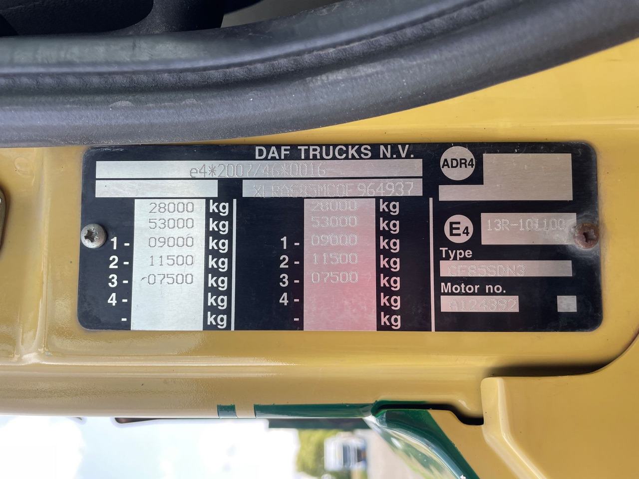 Camión grúa DAF CF 85.360 CF with Palfinger PK26002 with jib crane: foto 19