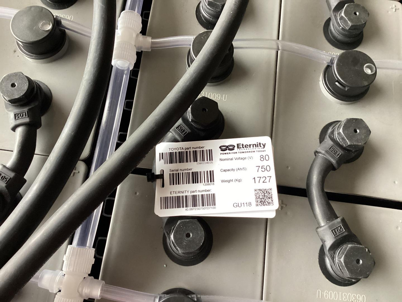 Eternity 80V 6 PZS 750 (NEU) - Acumulador: foto 2 Eternity 80V 6 PZS 750 (NEU) - Acumulador: foto 2