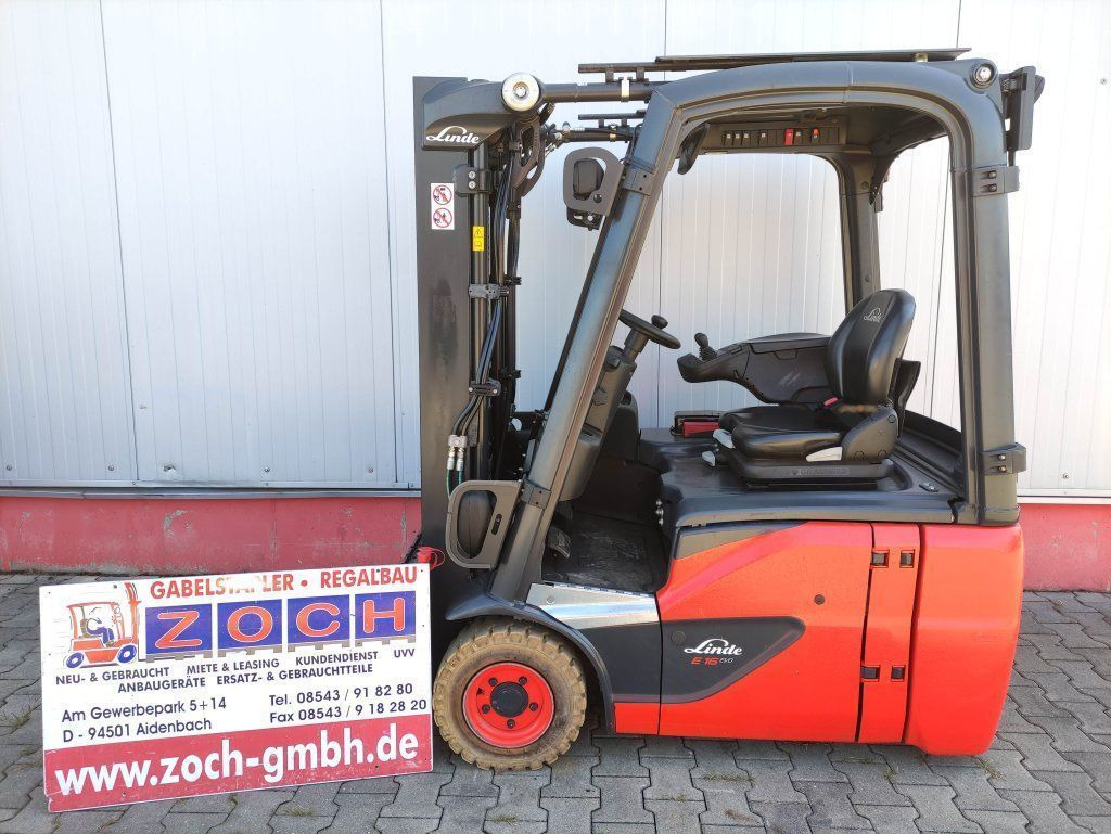 Linde E16C-02-386 EVO - Carretilla elevadora eléctrica: foto 1 Linde E16C-02-386 EVO - Carretilla elevadora eléctrica: foto 1
