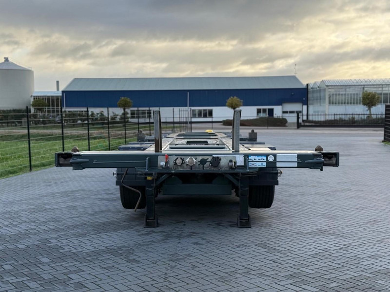 Broshuis 5AKCC GOEDE BANDEN RONDOM, BREEK CHASSIS, GOEDE CONDITIE, CONTAINERS. - Semirremolque portacontenedore/ Intercambiable: foto 5 Broshuis 5AKCC GOEDE BANDEN RONDOM, BREEK CHASSIS, GOEDE CONDITIE, CONTAINERS. - Semirremolque portacontenedore/ Intercambiable: foto 5