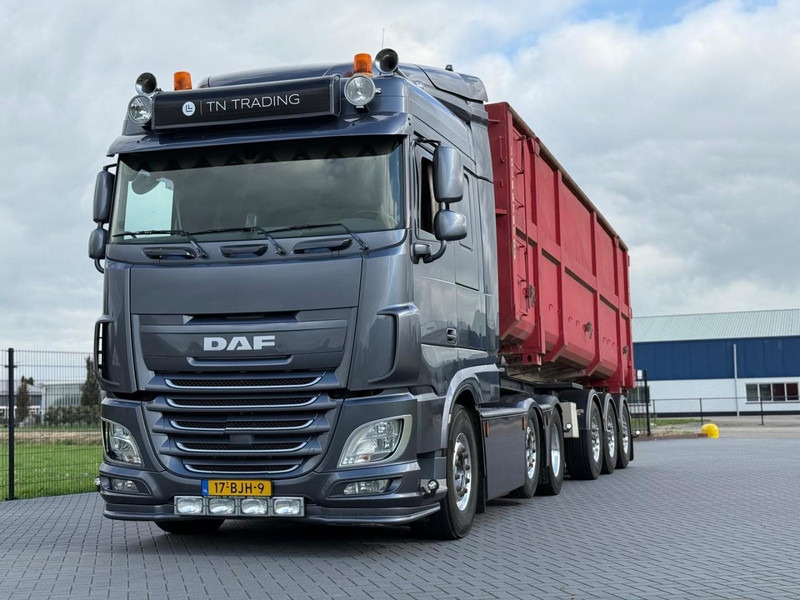 DAF XF 510 FTG HANDGESCHAKELD, COMPLEET, KIEPCHASSIS, 30FT CONTAINER. - Cabeza tractora: foto 2 DAF XF 510 FTG HANDGESCHAKELD, COMPLEET, KIEPCHASSIS, 30FT CONTAINER. - Cabeza tractora: foto 2