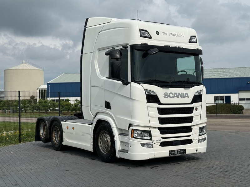 Scania R500 VOL SPOILER, VOLLUCHT, RETARDER, LEER, LED, 3.15WB. - Cabeza tractora: foto 1 Scania R500 VOL SPOILER, VOLLUCHT, RETARDER, LEER, LED, 3.15WB. - Cabeza tractora: foto 1