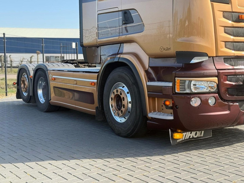 Scania R730 V8 V8, SHOWTRUCK VOLLUCHT, RETARDER, HYDRAULIEK, BOOGIE, ALU WIELEN, LEER. - Cabeza tractora: foto 5 Scania R730 V8 V8, SHOWTRUCK VOLLUCHT, RETARDER, HYDRAULIEK, BOOGIE, ALU WIELEN, LEER. - Cabeza tractora: foto 5