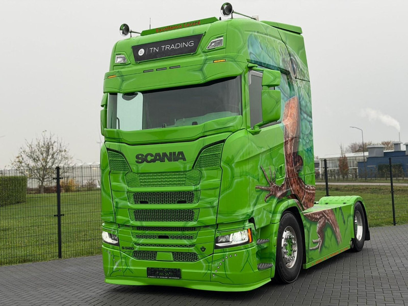 Scania S520 V8 NGS SHOWTRUCK, VOLLUCHT, SMART2 TACHO, PARK COOL, RETARDER, TOPSTAAT. - Cabeza tractora: foto 5 Scania S520 V8 NGS SHOWTRUCK, VOLLUCHT, SMART2 TACHO, PARK COOL, RETARDER, TOPSTAAT. - Cabeza tractora: foto 5
