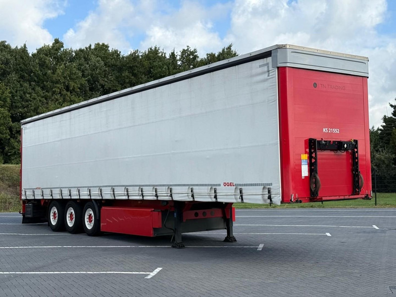 Kögel SN24 BLOKKEN BUMPER, SHOW, PALLETKIST, GESPOTEN WIELEN. - Semirremolque lona: foto 1 Kögel SN24 BLOKKEN BUMPER, SHOW, PALLETKIST, GESPOTEN WIELEN. - Semirremolque lona: foto 1