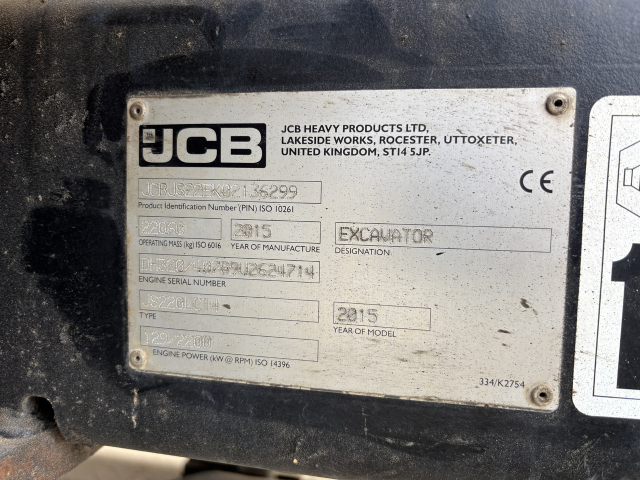 Leasing de JCB JS220LC JCB JS220LC: foto 15