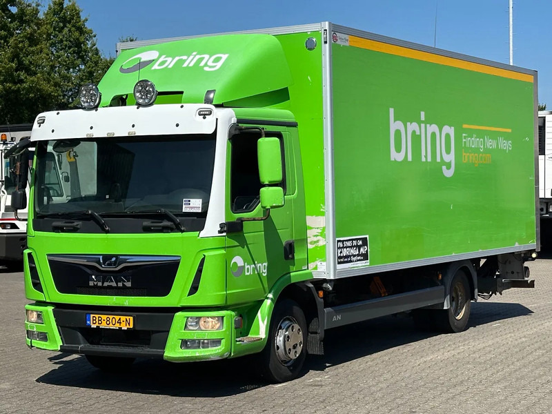 MAN TGL 8.190 4x2 Gesloten Opbouw / Laadklep / Euro 6 - Camión caja cerrada: foto 1 MAN TGL 8.190 4x2 Gesloten Opbouw / Laadklep / Euro 6 - Camión caja cerrada: foto 1