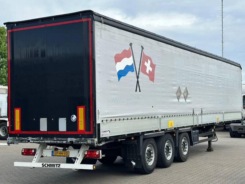 Schmitz Cargobull Schuifzeil met Borden / Disc-Brakes / Huckepack / Code XL / Apk! - Semirremolque lona: foto 1 Schmitz Cargobull Schuifzeil met Borden / Disc-Brakes / Huckepack / Code XL / Apk! - Semirremolque lona: foto 1