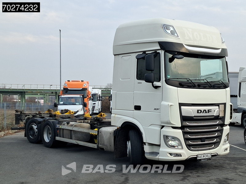 DAF XF 480 6X2 SSC FAN Retarder 2xTanks Lift-Lenkachse ACC LED Euro 6 - Camión portacontenedore/ Intercambiable: foto 3 DAF XF 480 6X2 SSC FAN Retarder 2xTanks Lift-Lenkachse ACC LED Euro 6 - Camión portacontenedore/ Intercambiable: foto 3