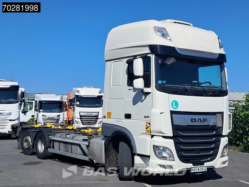 DAF XF 480 6X2 SSC Retarder 2x Tanks Lift+Lenkachse Standklima ACC LED - Camión portacontenedore/ Intercambiable: foto 3 DAF XF 480 6X2 SSC Retarder 2x Tanks Lift+Lenkachse Standklima ACC LED - Camión portacontenedore/ Intercambiable: foto 3