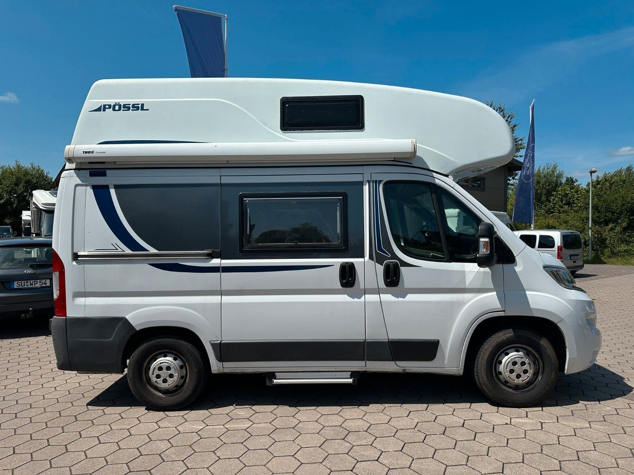 Pössl Vario 499/Hubbett/Klima/Markise/Finanzierung - Cámper: foto 3 Pössl Vario 499/Hubbett/Klima/Markise/Finanzierung - Cámper: foto 3