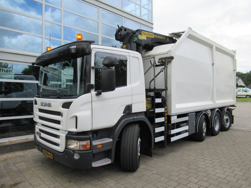Scania P360 B 8X2*6 Kipper + Palfinger 22T/M - Camión volquete, Camión grúa: foto 3 Scania P360 B 8X2*6 Kipper + Palfinger 22T/M - Camión volquete, Camión grúa: foto 3