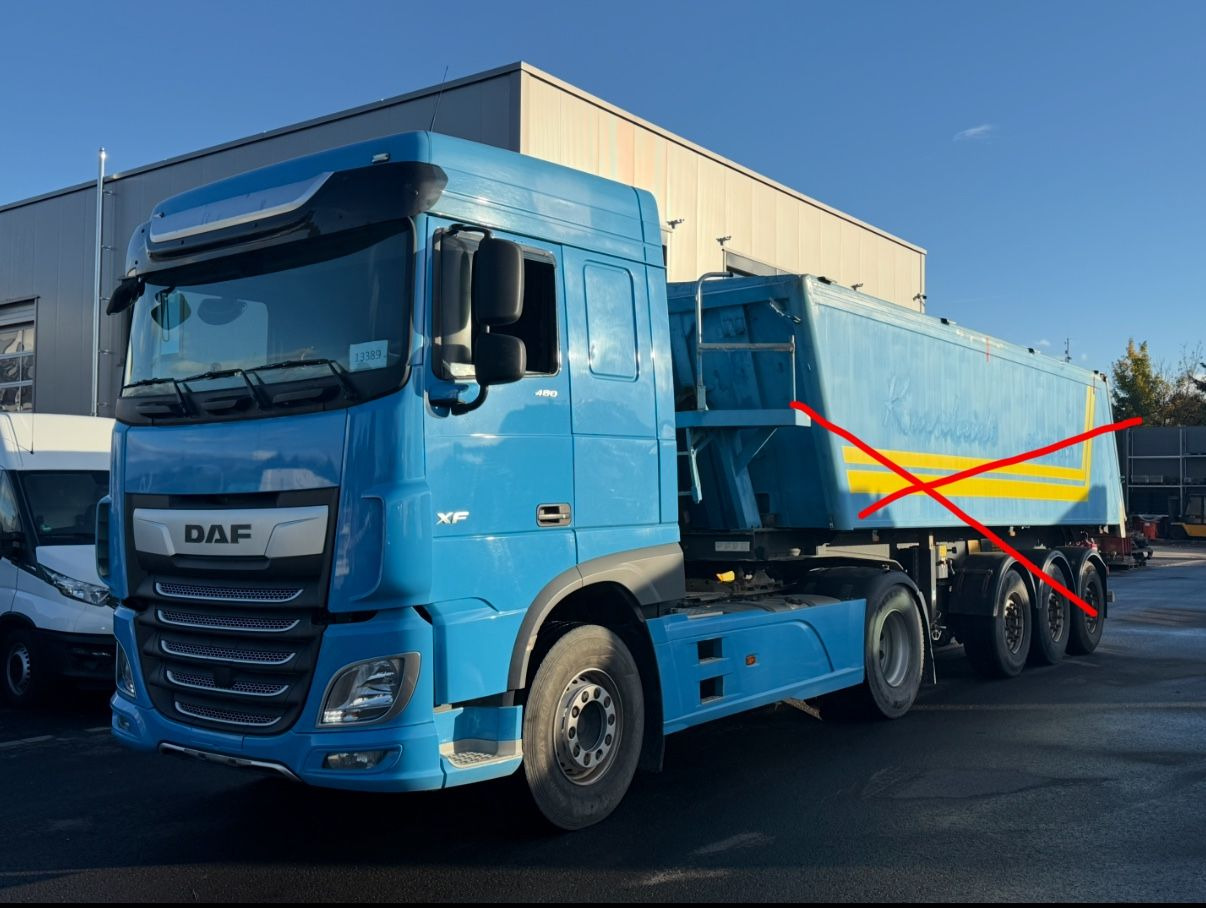 DAF XF 480 Retarder, Kipphydraulik, Tüv, 1. Hand - Cabeza tractora: foto 1 DAF XF 480 Retarder, Kipphydraulik, Tüv, 1. Hand - Cabeza tractora: foto 1