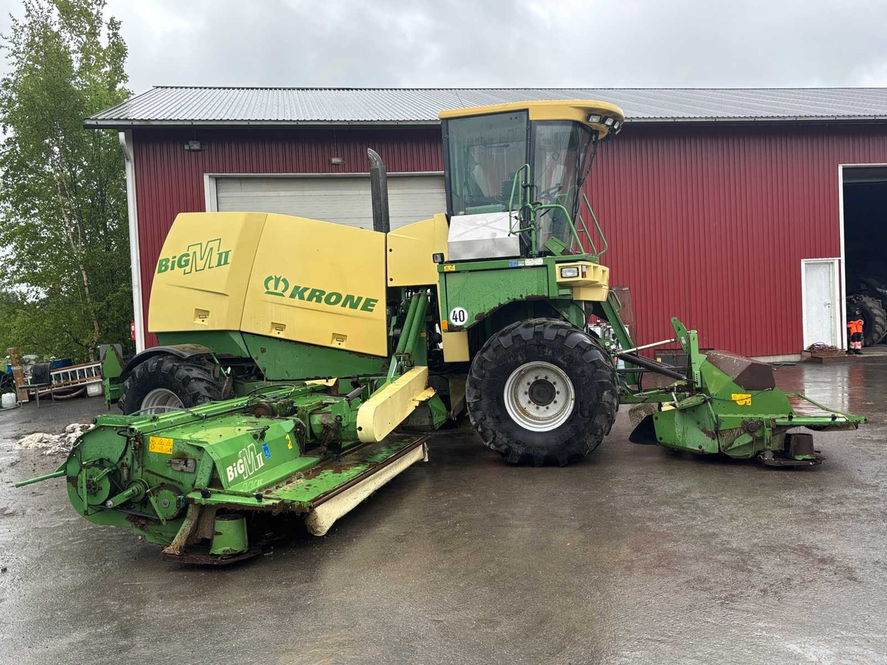 Ride-on mower Krone Big M 2 - Segadora: foto 4 Ride-on mower Krone Big M 2 - Segadora: foto 4