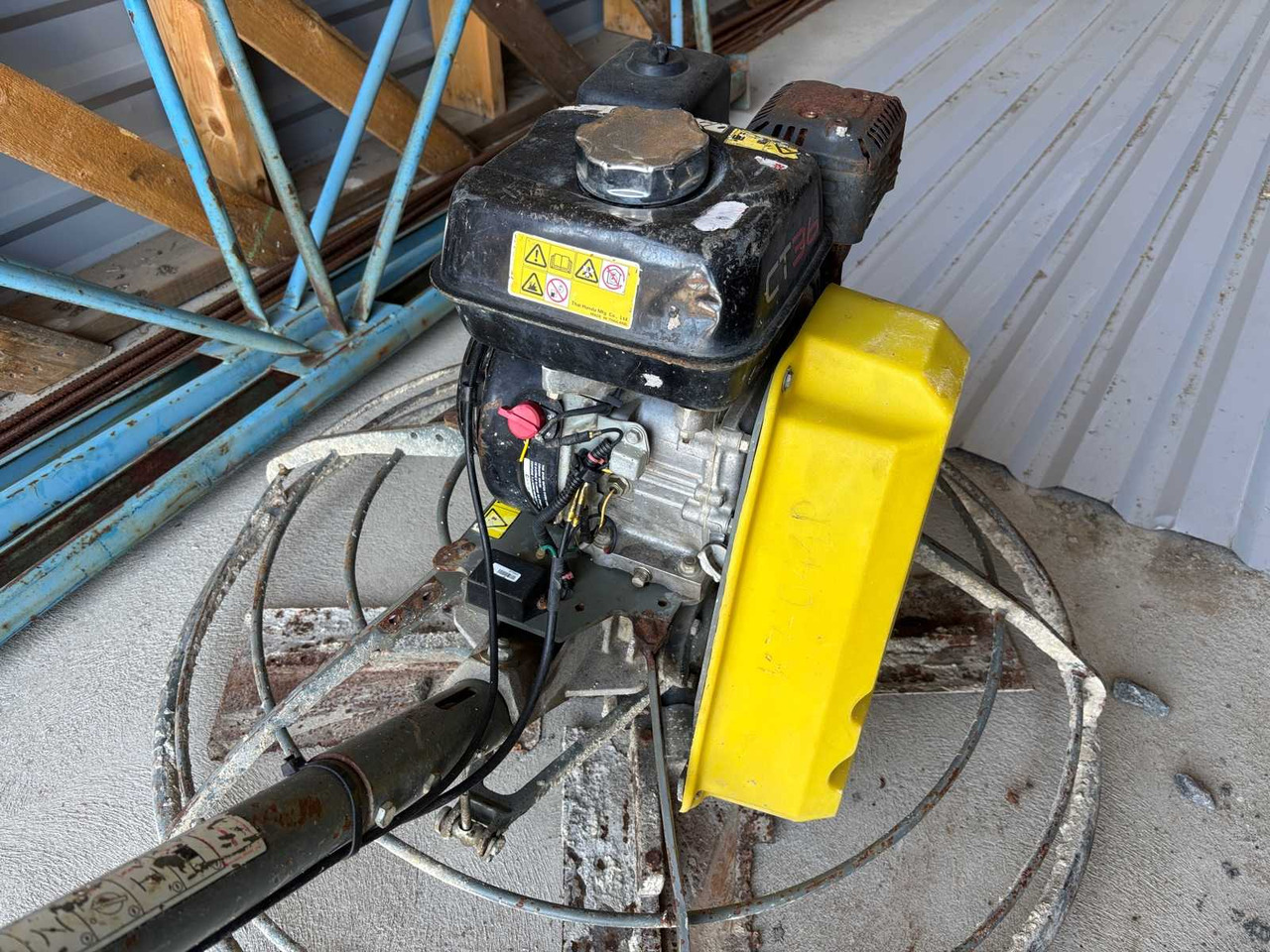 Fratasadora Wacker Neuson Trowel CT 36-5A concrete grinder: foto 6