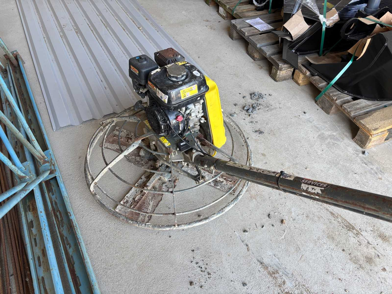 Fratasadora Wacker Neuson Trowel CT 36-5A concrete grinder: foto 9