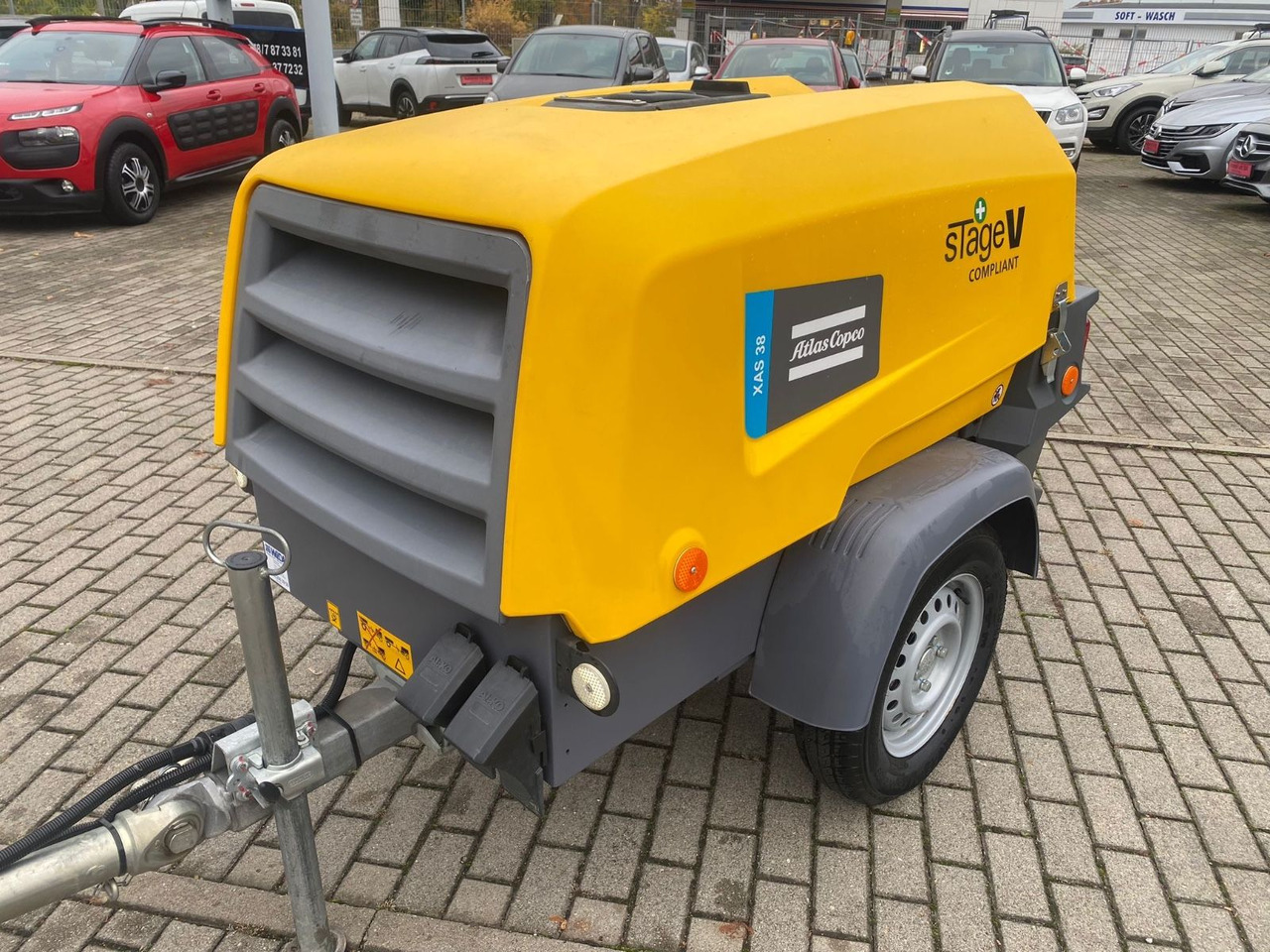 Compresor de aire Atlas Copco XAS38, Baujahr 2023 Kompressor 7 Bar: foto 5 Compresor de aire Atlas Copco XAS38, Baujahr 2023 Kompressor 7 Bar: foto 5