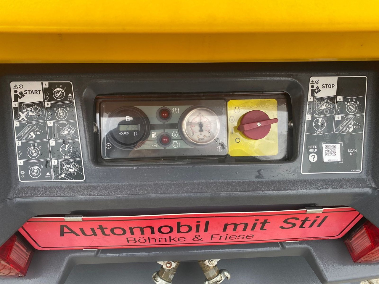 Compresor de aire Atlas Copco XAS38, Baujahr 2023 Kompressor 7 Bar: foto 12 Compresor de aire Atlas Copco XAS38, Baujahr 2023 Kompressor 7 Bar: foto 12