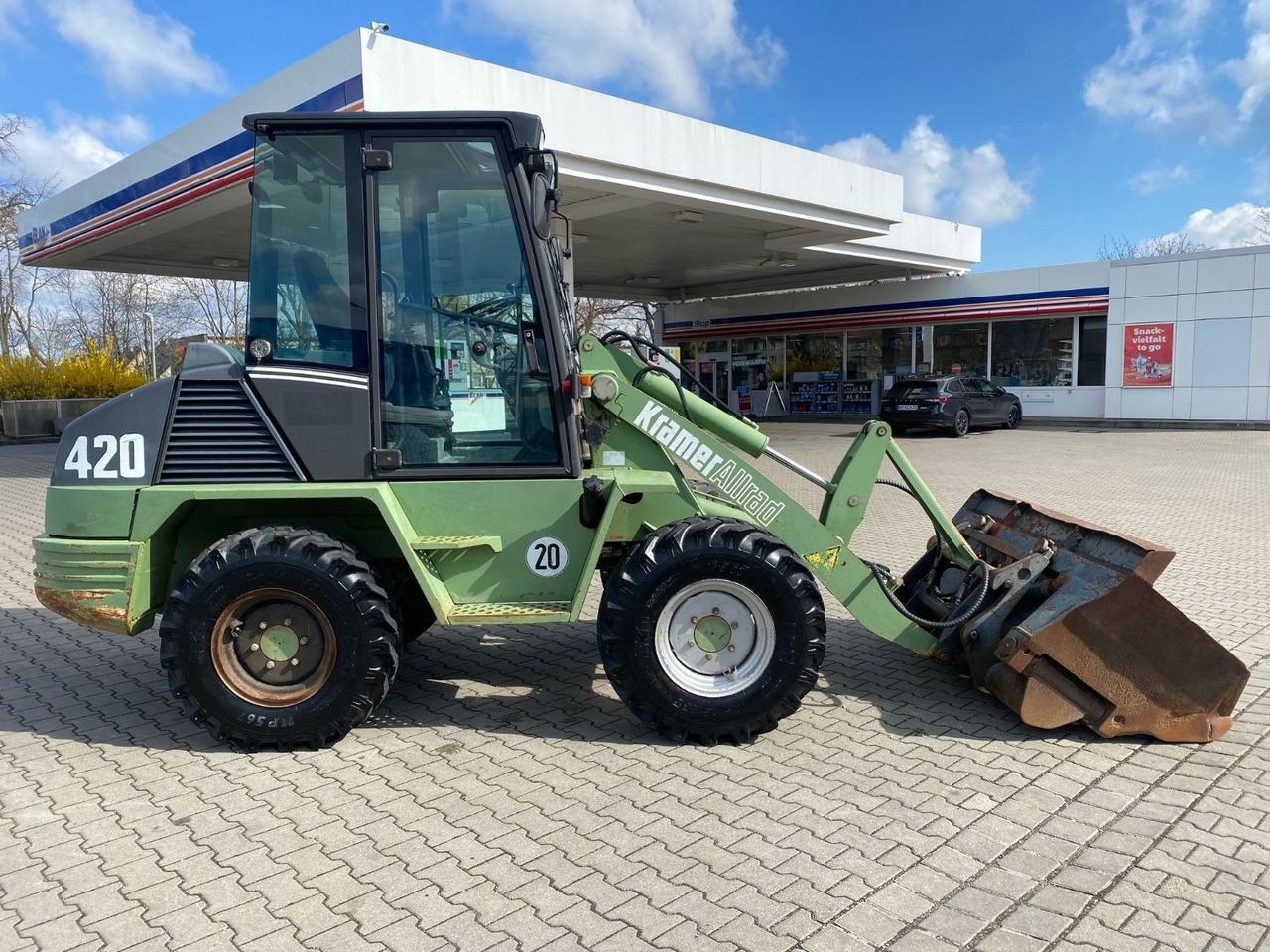 Kramer KRAMER Allrad 420 GABEL + SCHAUFEL - Cargadora de ruedas: foto 4 Kramer KRAMER Allrad 420 GABEL + SCHAUFEL - Cargadora de ruedas: foto 4