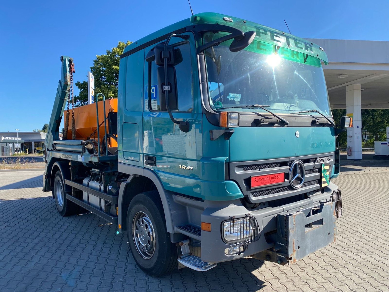 Mercedes-Benz Actros 2/3 6-Zyl. 1841 MEILER ABSATZKIPP. WINTER - Camión volquete: foto 2 Mercedes-Benz Actros 2/3 6-Zyl. 1841 MEILER ABSATZKIPP. WINTER - Camión volquete: foto 2