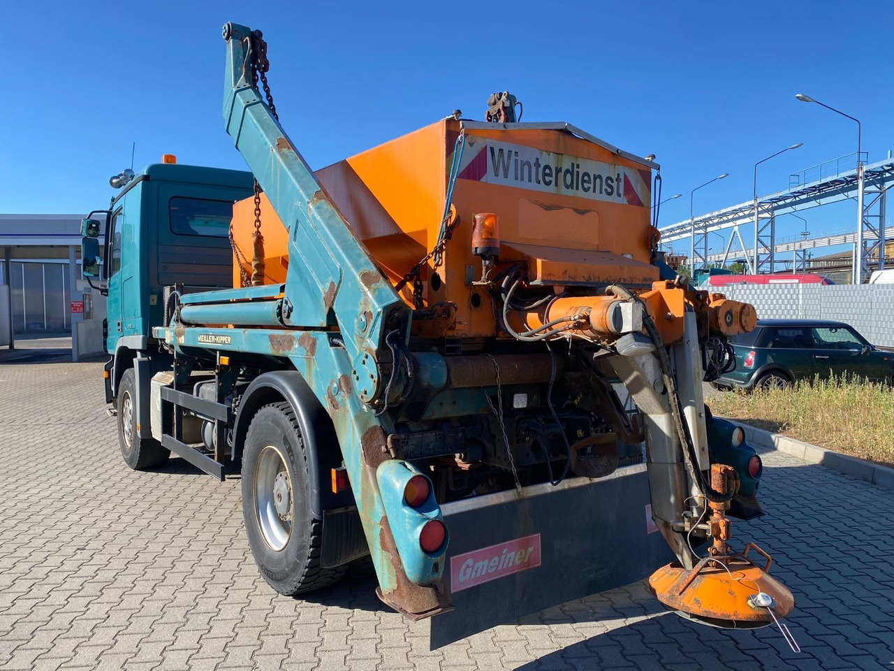 Mercedes-Benz Actros 2/3 6-Zyl. 1841 MEILER ABSATZKIPP. WINTER - Camión volquete: foto 5 Mercedes-Benz Actros 2/3 6-Zyl. 1841 MEILER ABSATZKIPP. WINTER - Camión volquete: foto 5