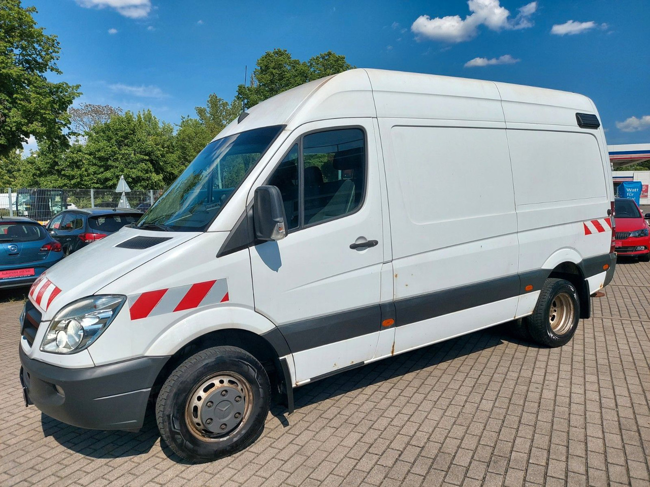 Furgoneta de pasajeros Mercedes-Benz Sprinter II Kasten 519 CDI KLIMA AUTOMATIK AHK: foto 9