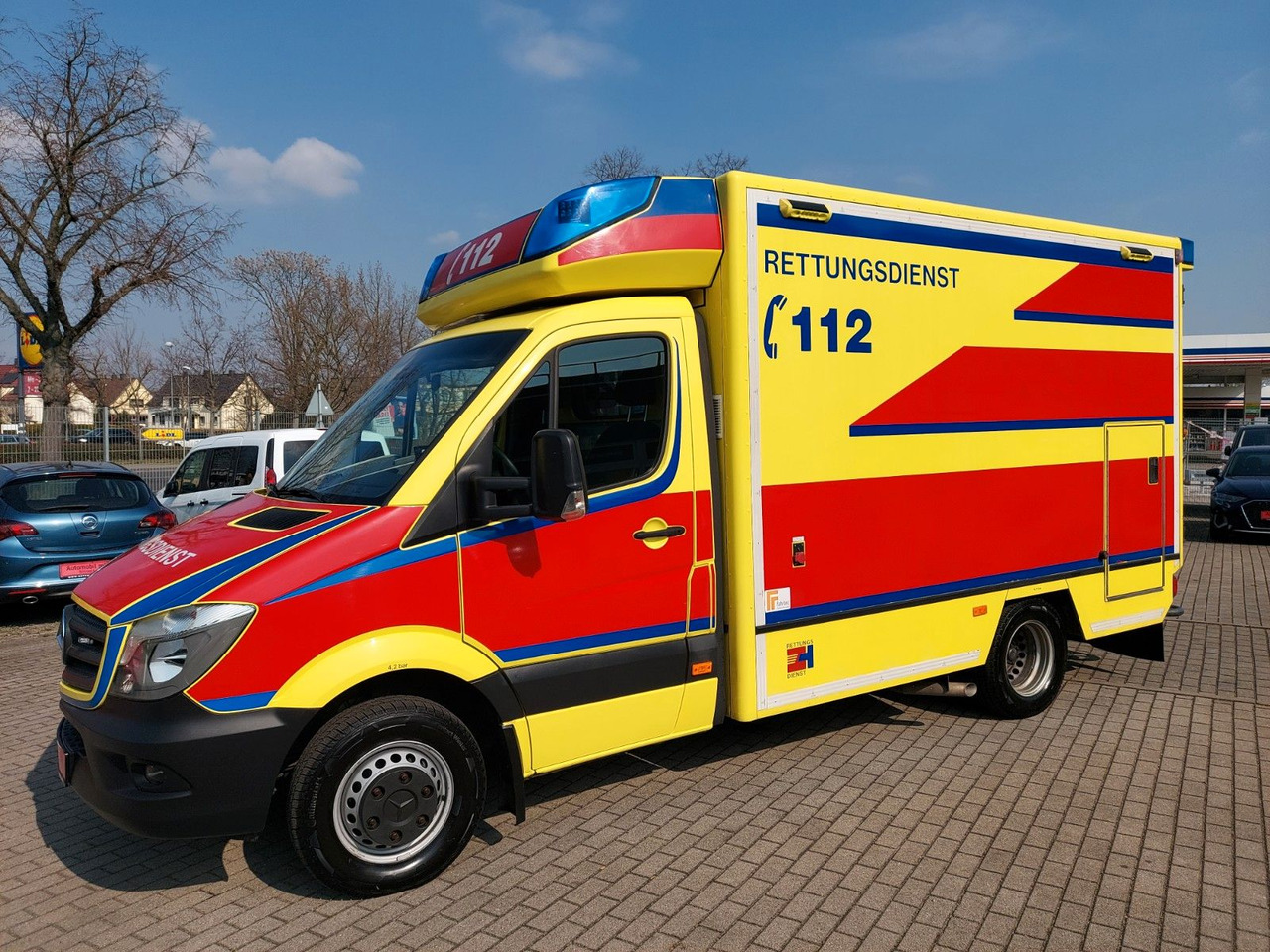Ambulancia nuevo Mercedes-Benz Sprinter II Pritsche 516 Autom. RTW Ambulance: foto 8