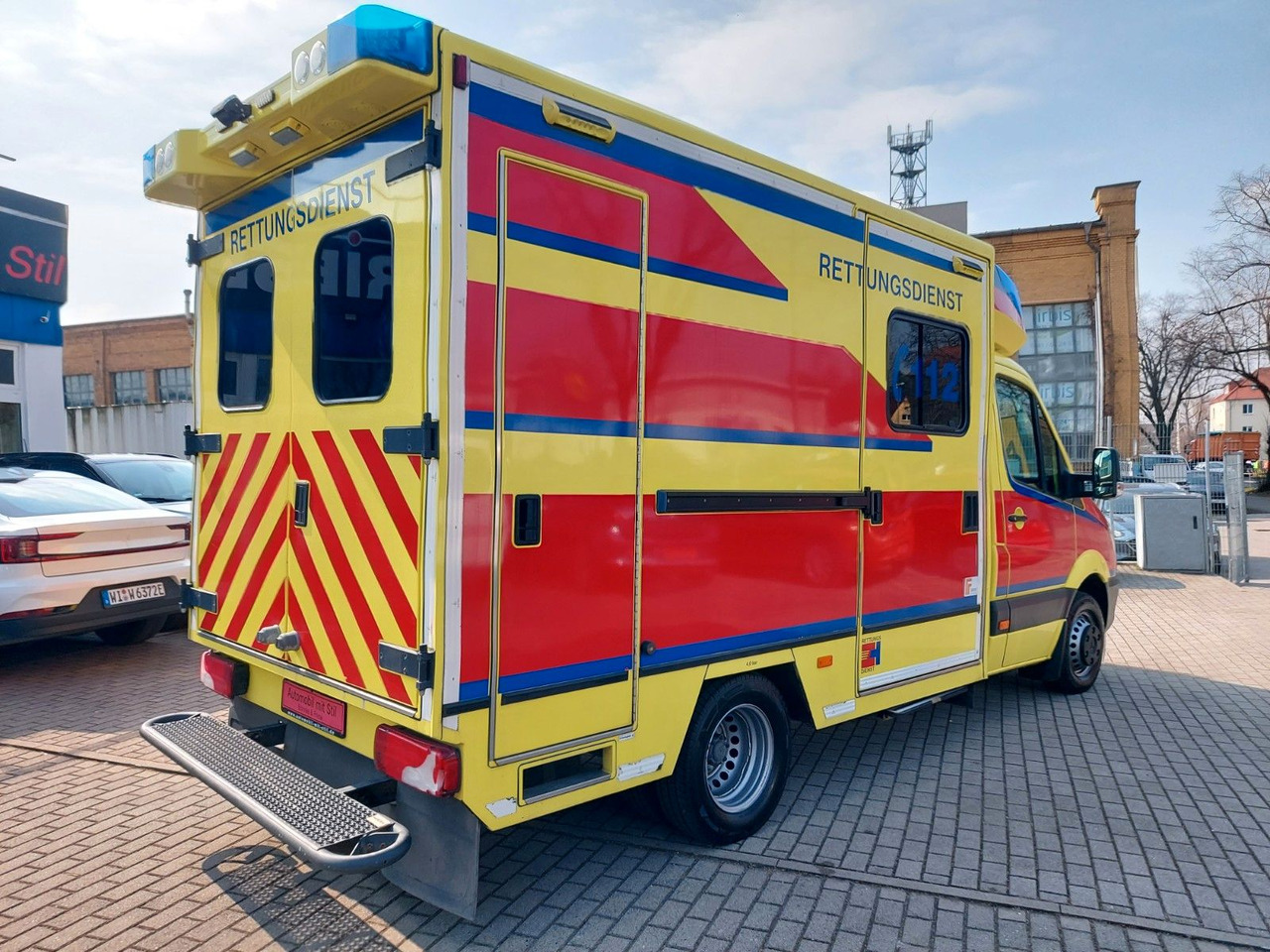 Ambulancia nuevo Mercedes-Benz Sprinter II Pritsche 516 Autom. RTW Ambulance: foto 7