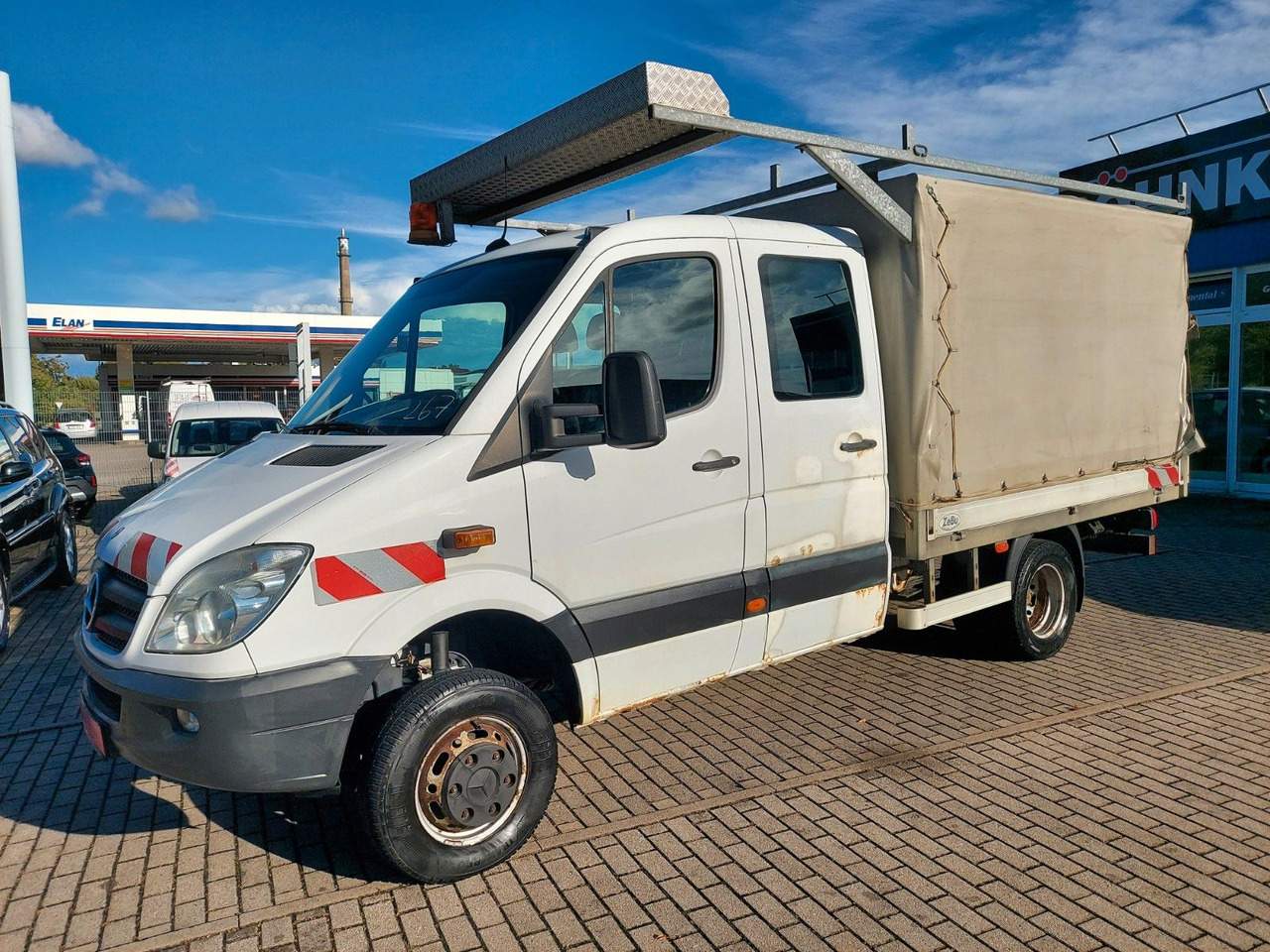 Mercedes-Benz Sprinter II Pritsche DoKa 516 4X4 Plane 6 Sitze - Furgoneta con lona, Furgoneta combi: foto 3 Mercedes-Benz Sprinter II Pritsche DoKa 516 4X4 Plane 6 Sitze - Furgoneta con lona, Furgoneta combi: foto 3