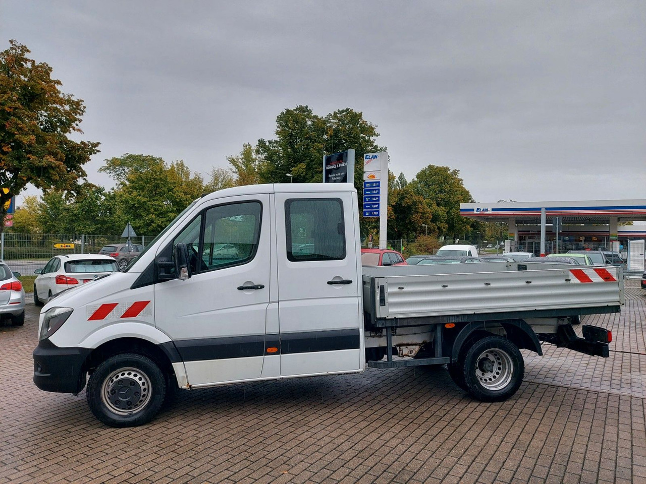 Furgoneta caja abierta, Furgoneta combi Mercedes-Benz Sprinter II Pritsche/DoKa 516 CDI KLIMA AHK: foto 8