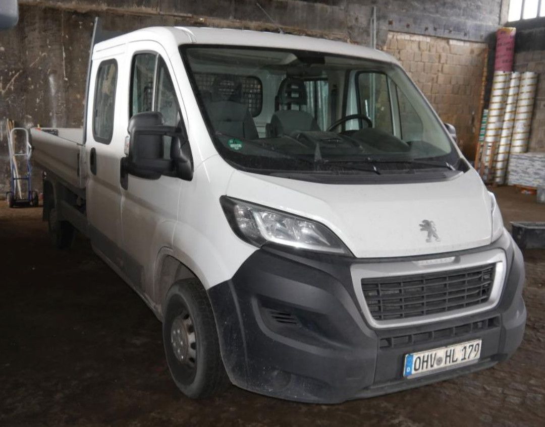Peugeot Boxer Pritsche Doka. 335 L3 BlueHDi 130 Klima - Furgoneta caja abierta, Furgoneta combi: foto 3 Peugeot Boxer Pritsche Doka. 335 L3 BlueHDi 130 Klima - Furgoneta caja abierta, Furgoneta combi: foto 3