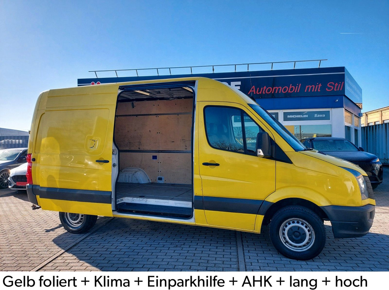 Volkswagen Crafter Kasten 35 mittel L2H2 Hochdach KLIMA AHK - Furgón: foto 1 Volkswagen Crafter Kasten 35 mittel L2H2 Hochdach KLIMA AHK - Furgón: foto 1
