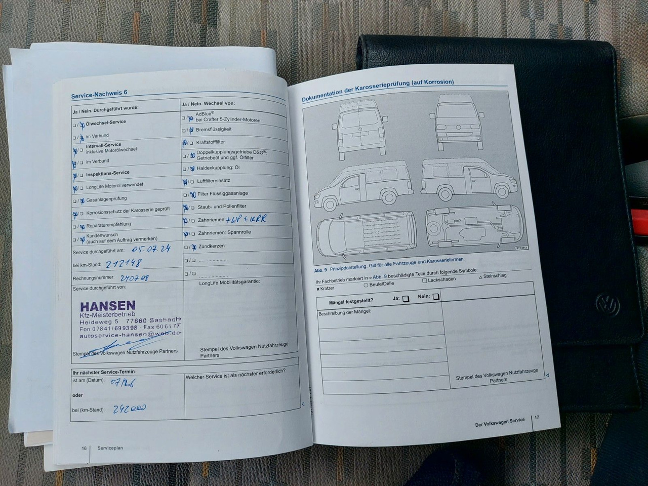 Leasing de  Volkswagen T5 Transporter Kasten Kombi lang Klima AHK Volkswagen T5 Transporter Kasten Kombi lang Klima AHK: foto 20