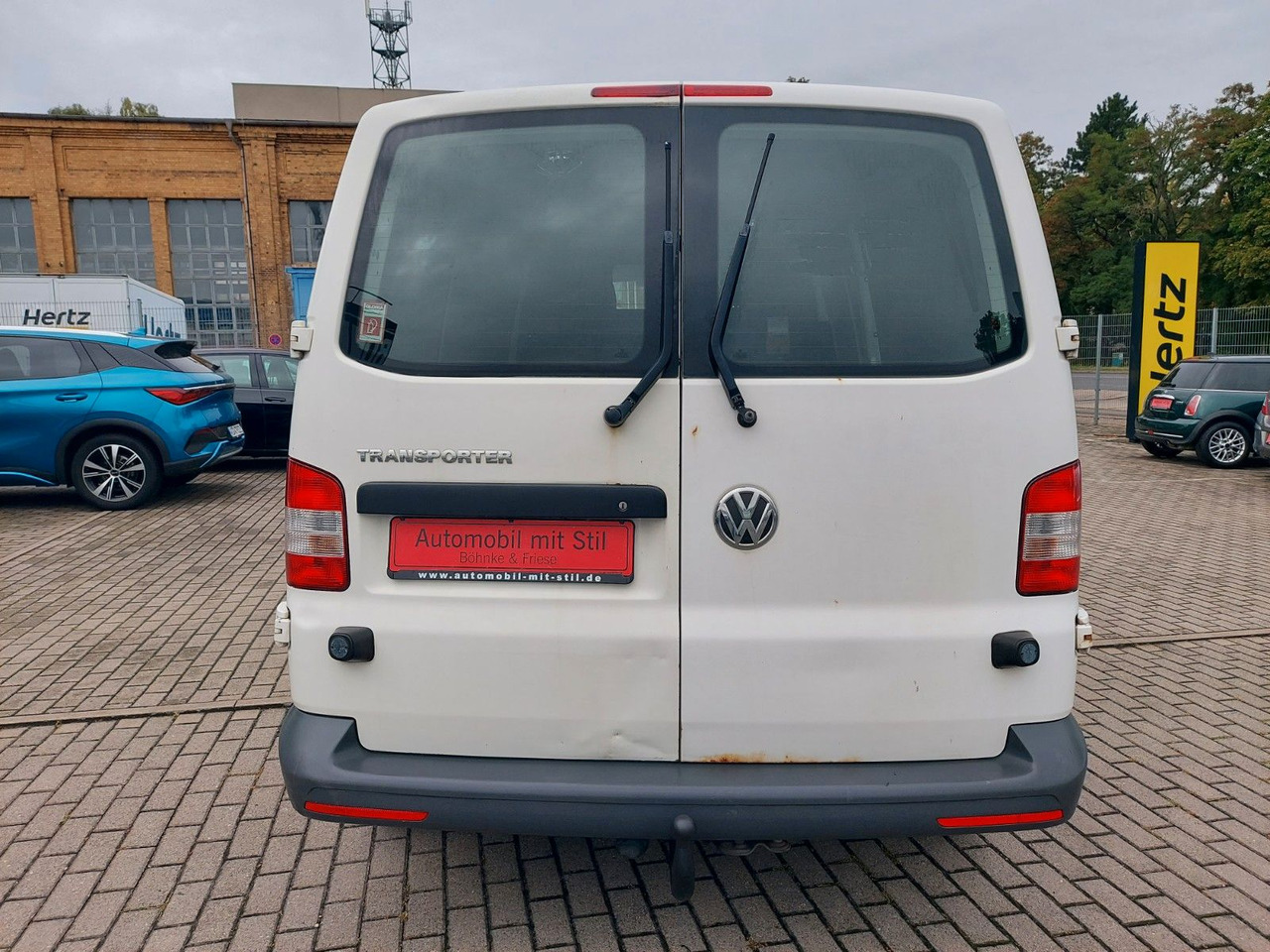 Leasing de  Volkswagen T5 Transporter Kasten Kombi lang Klima AHK Volkswagen T5 Transporter Kasten Kombi lang Klima AHK: foto 6