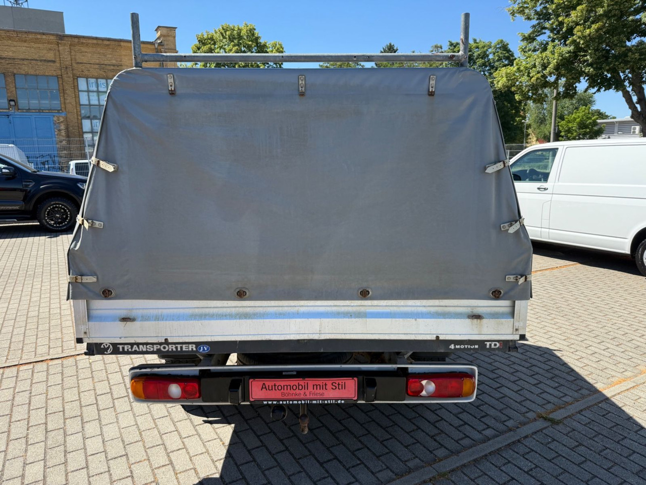 Volkswagen T5 Transporter Pritsche DoKA 4Motion 4x4 Klima - Furgoneta con lona, Furgoneta combi: foto 4 Volkswagen T5 Transporter Pritsche DoKA 4Motion 4x4 Klima - Furgoneta con lona, Furgoneta combi: foto 4