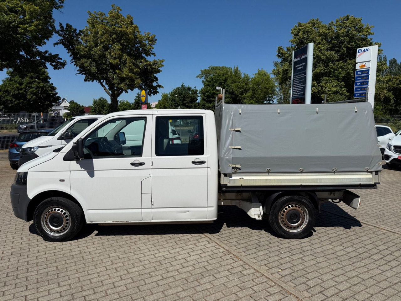 Volkswagen T5 Transporter Pritsche DoKA 4Motion 4x4 Klima - Furgoneta con lona, Furgoneta combi: foto 5 Volkswagen T5 Transporter Pritsche DoKA 4Motion 4x4 Klima - Furgoneta con lona, Furgoneta combi: foto 5