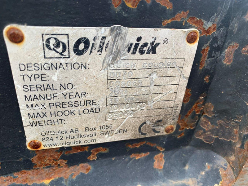 Acoplamiento rápido Oil Quick OQ 70: foto 16 Acoplamiento rápido Oil Quick OQ 70: foto 16