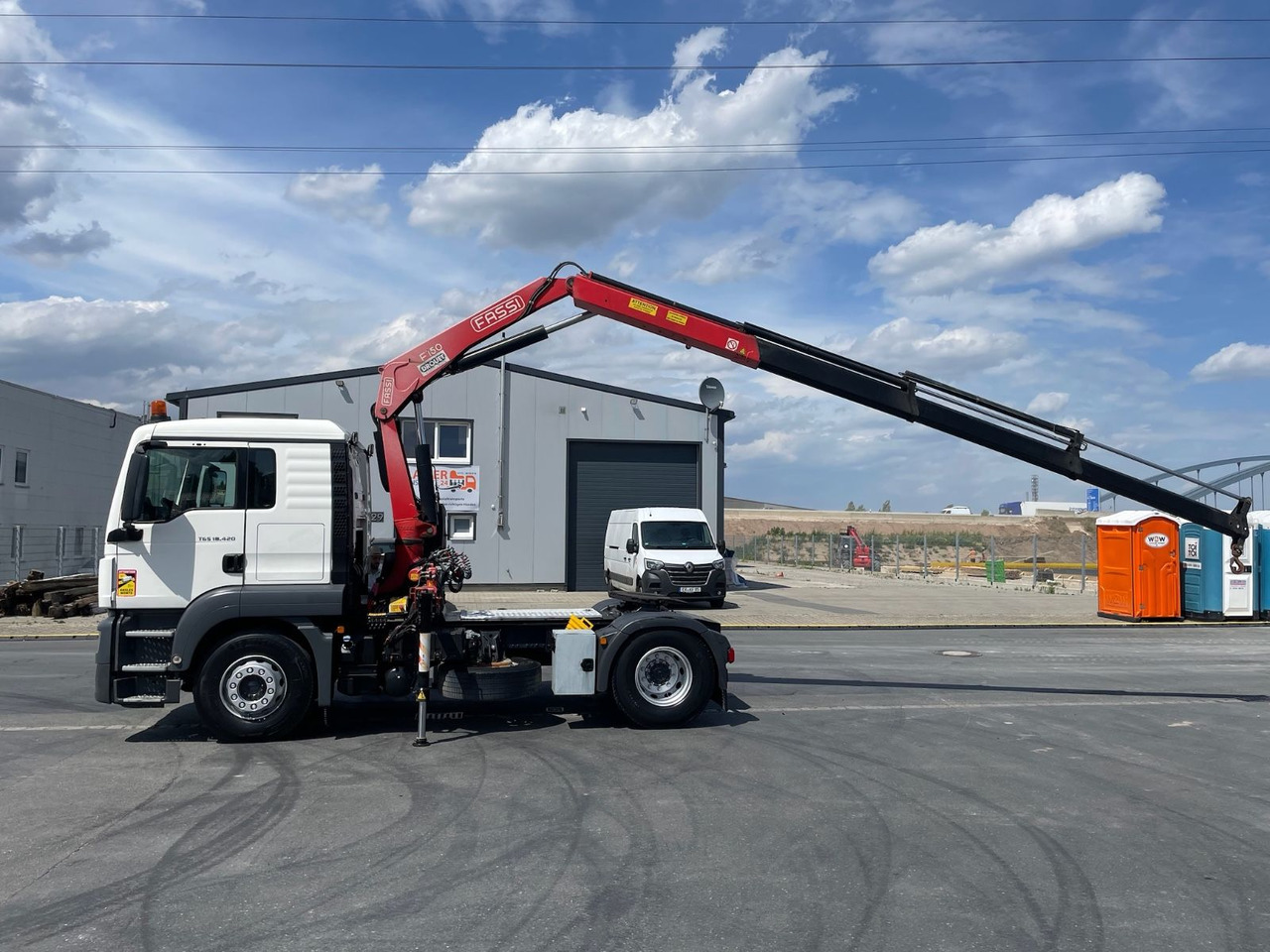 Cabeza tractora MAN TGS 18.420 4x2 BLS/Kran/FASSI F150A23/AC/EU6: foto 9