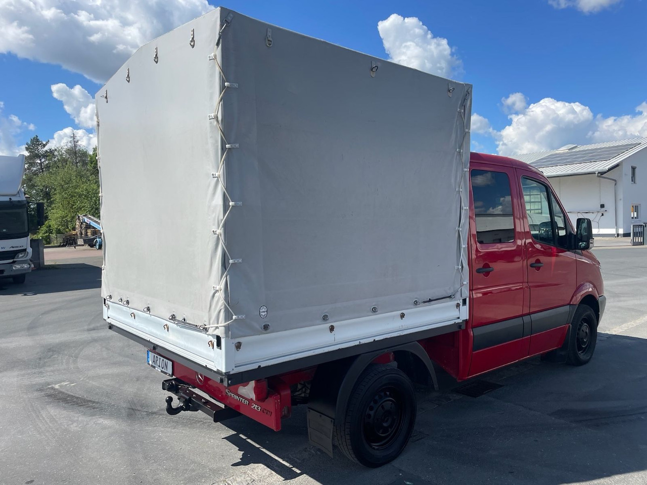Furgoneta con lona, Furgoneta combi Mercedes-Benz Sprinter II 213 CDI Pritsche/DOKA/EU4/TÜV-05/27: foto 6