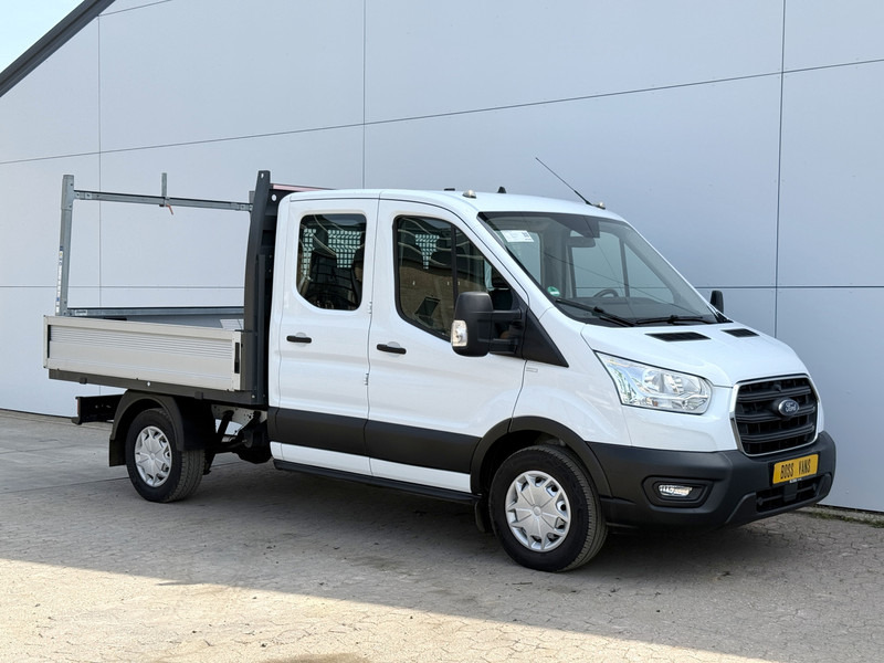 Ford Transit 350 2.0 TDCI 130PK L3H1 DC Trend Open Laadbak Pritische 6 zitplaatsen Airco Cruise Control - Furgoneta caja abierta, Furgoneta combi: foto 4 Ford Transit 350 2.0 TDCI 130PK L3H1 DC Trend Open Laadbak Pritische 6 zitplaatsen Airco Cruise Control - Furgoneta caja abierta, Furgoneta combi: foto 4