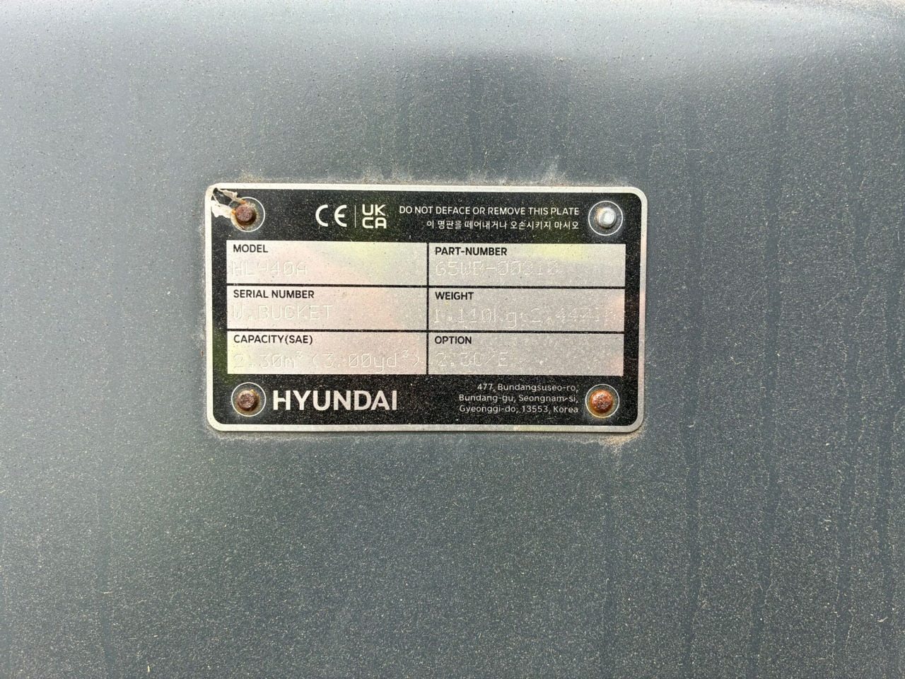 Cargadora de ruedas Hyundai HL940A: foto 10